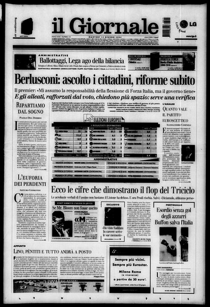 Il giornale : quotidiano del mattino